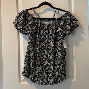 Tiger print tee/tank!